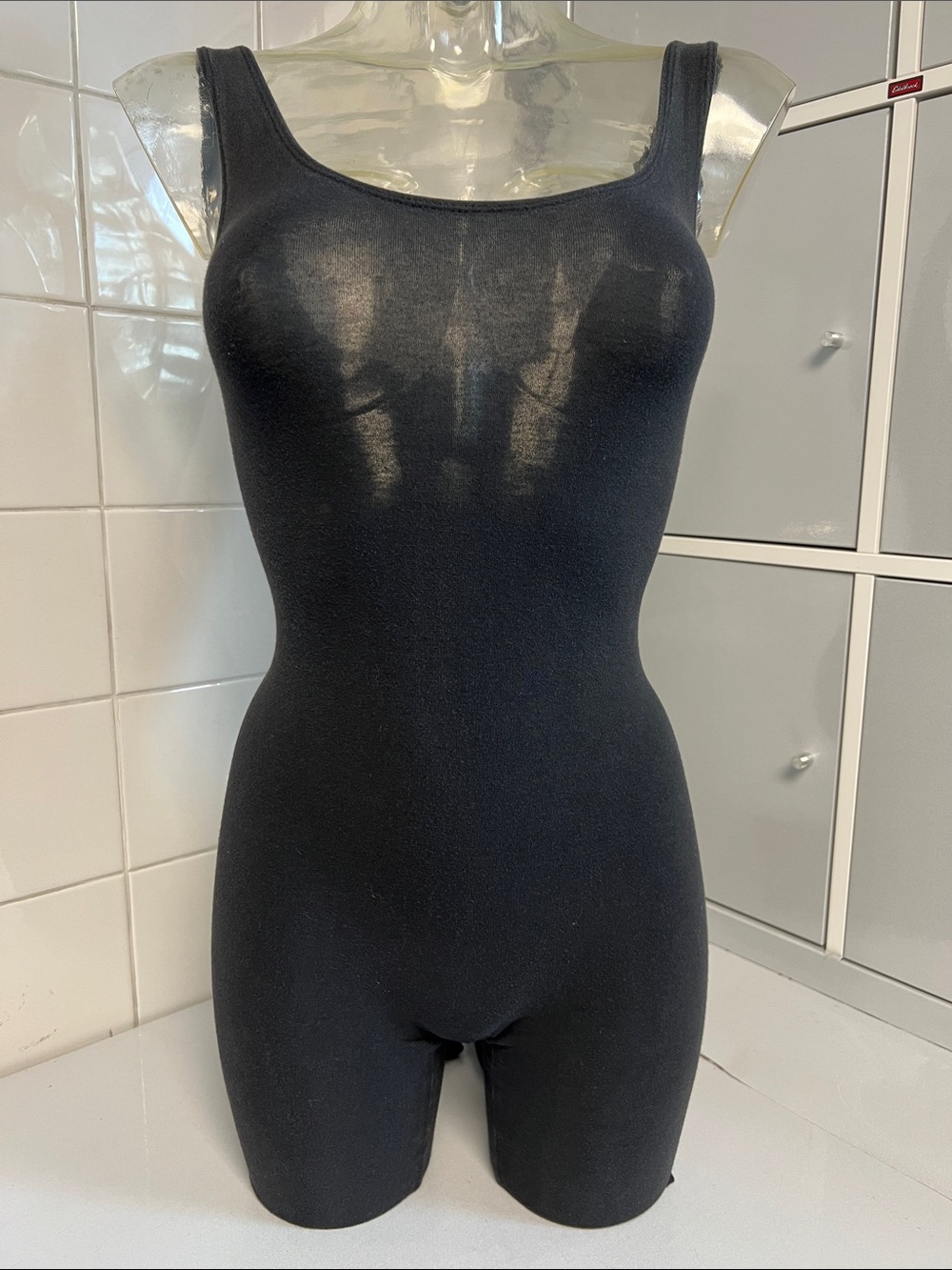Vtg 80/90s Gilda Marx Stirrup Tank Full Body Unitard M EXC/UC